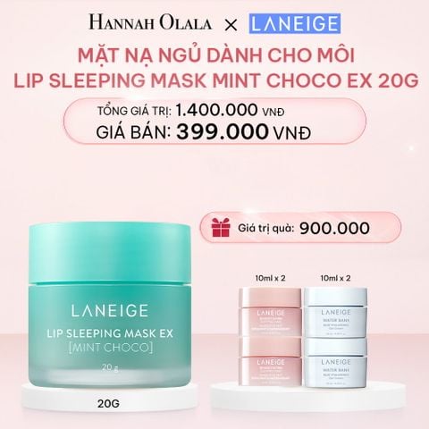  E262_DEAL 2: MẶT NẠ NGỦ DÀNH CHO MÔI LANEIGE LIP SLEEPING MASK 20G (CHỌN MÙI HƯƠNG) 