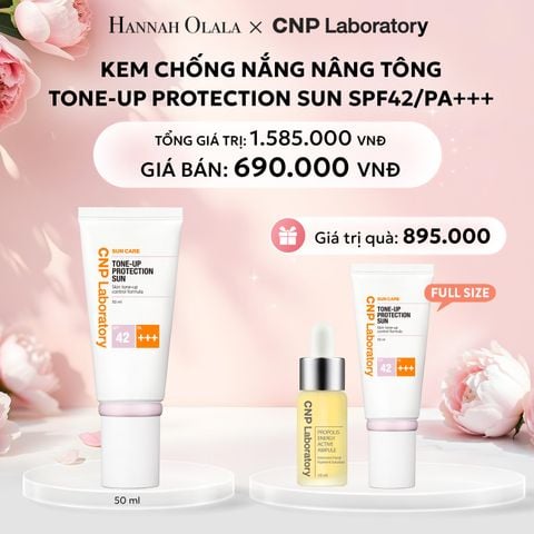  DEAL 51_BACKUP: KEM CHỐNG NẮNG NÂNG TÔNG CNP LABORATORY TONE-UP PROTECTION SUN SPF42/PA+++ 50ML 