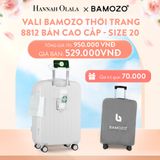  A75_DEAL 3: VALI BAMOZO 8812 CAO CẤP (TẶNG BỌC VALI) 