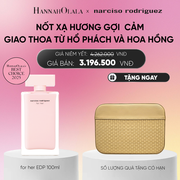  NƯỚC HOA NỮ NARCISO RODRIGUEZ FOR HER EAU DE PARFUM 100ML - DEAL 3.1_A931 