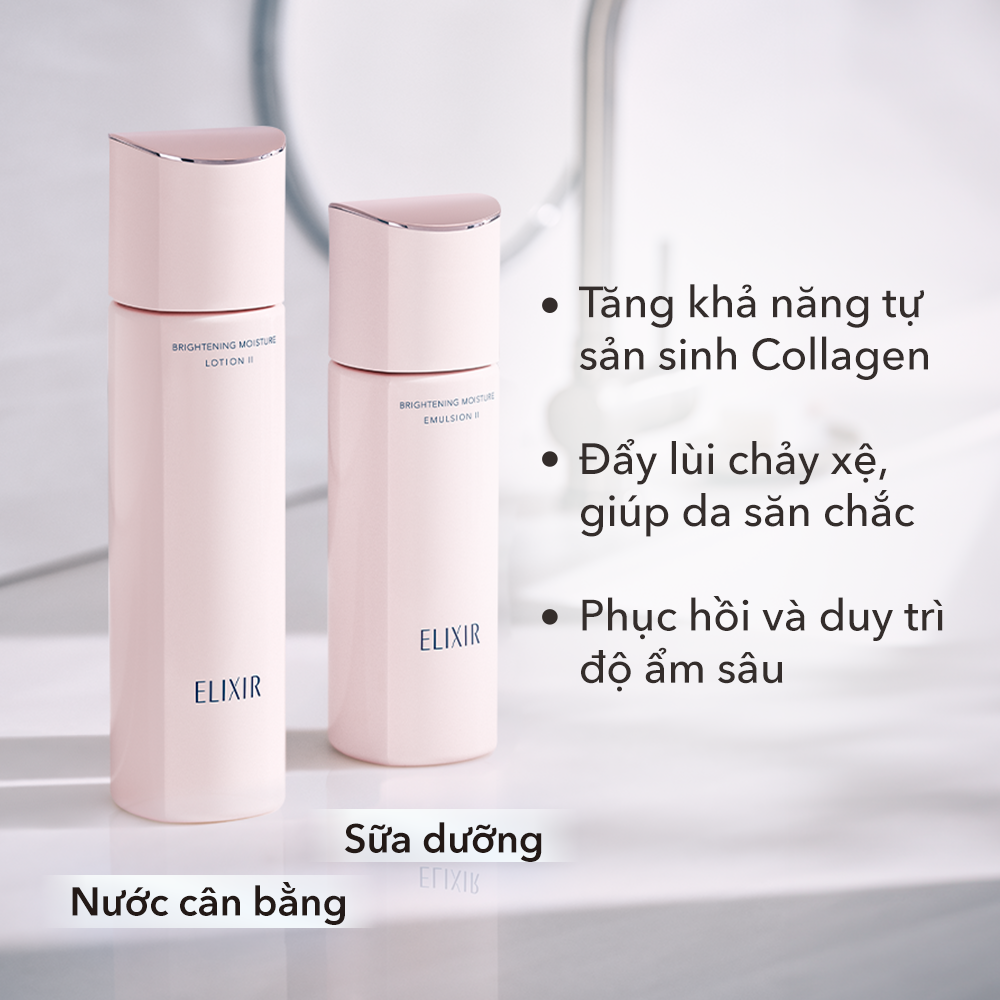  DEAL 15: NƯỚC DƯỠNG TRẮNG DA & NGĂN NGỮA LÃO HÓA ELIXIR WHITE WHITENING CLEAR LOTION T I 170ML 