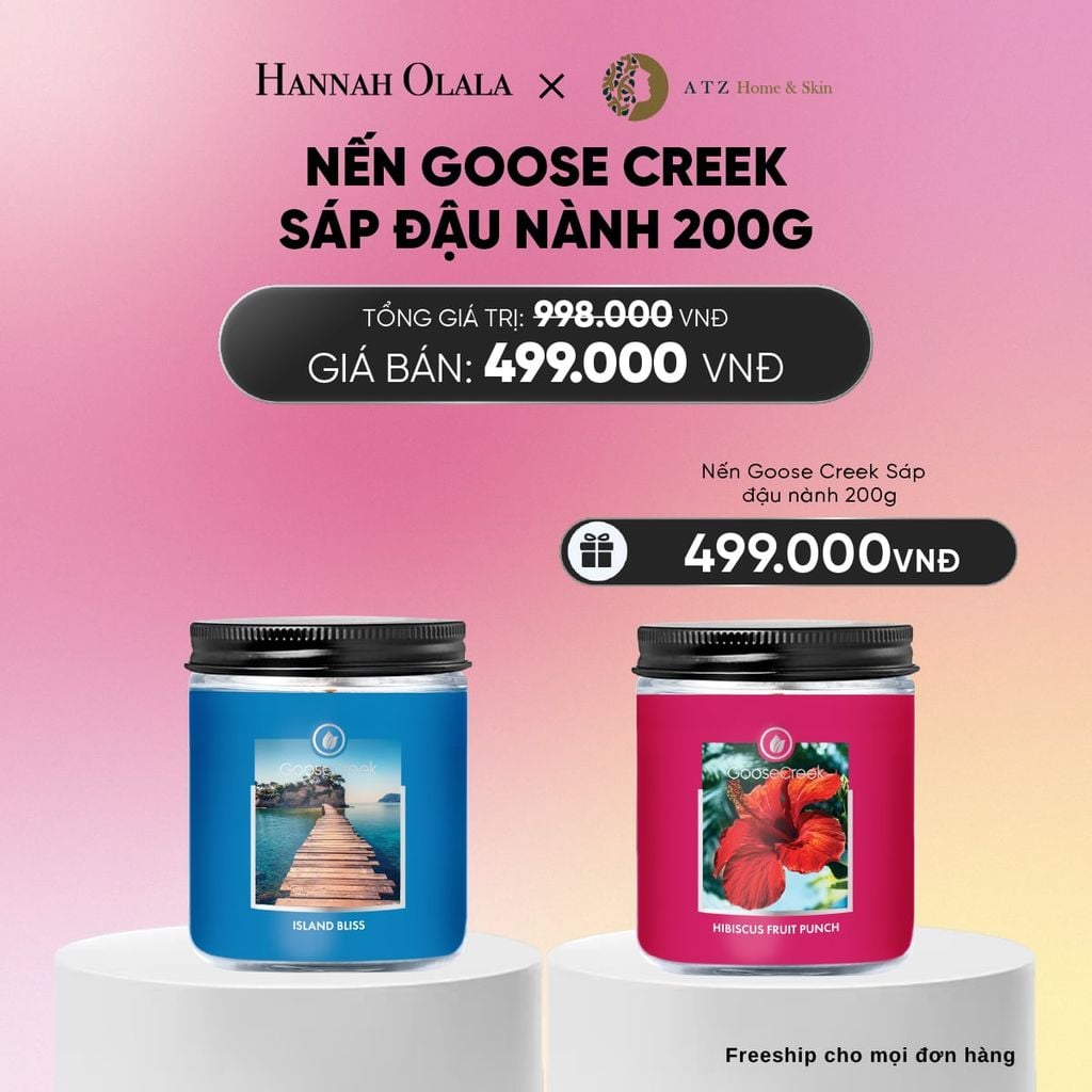  MUA NẾN GOOSE CREEK SÁP ĐẬU NÀNH 200G_A112 