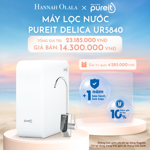  C697_DEAL 3: MÁY LỌC NƯỚC ÂM TỦ BẾP PUREIT DELICA UR5840 