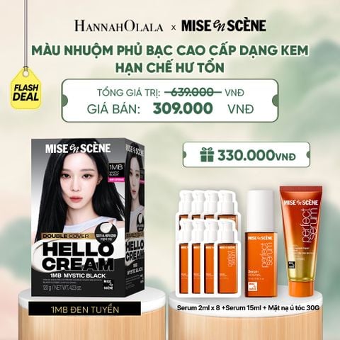  KEM NHUỘM PHỦ BẠC CAO CẤP HELLO CREAM DOUBLE COVER - A1682 