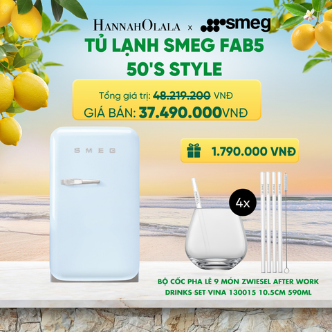  TỦ LẠNH SMEG FAB5 50'S STYLE - A2151 