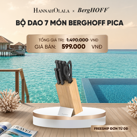  BỘ DAO 7 MÓN BERGHOFF PICA_ D1534 