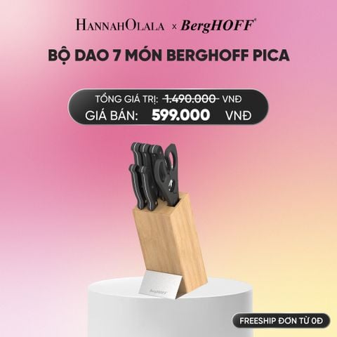  BỘ DAO 7 MÓN BERGHOFF PICA_A2138 