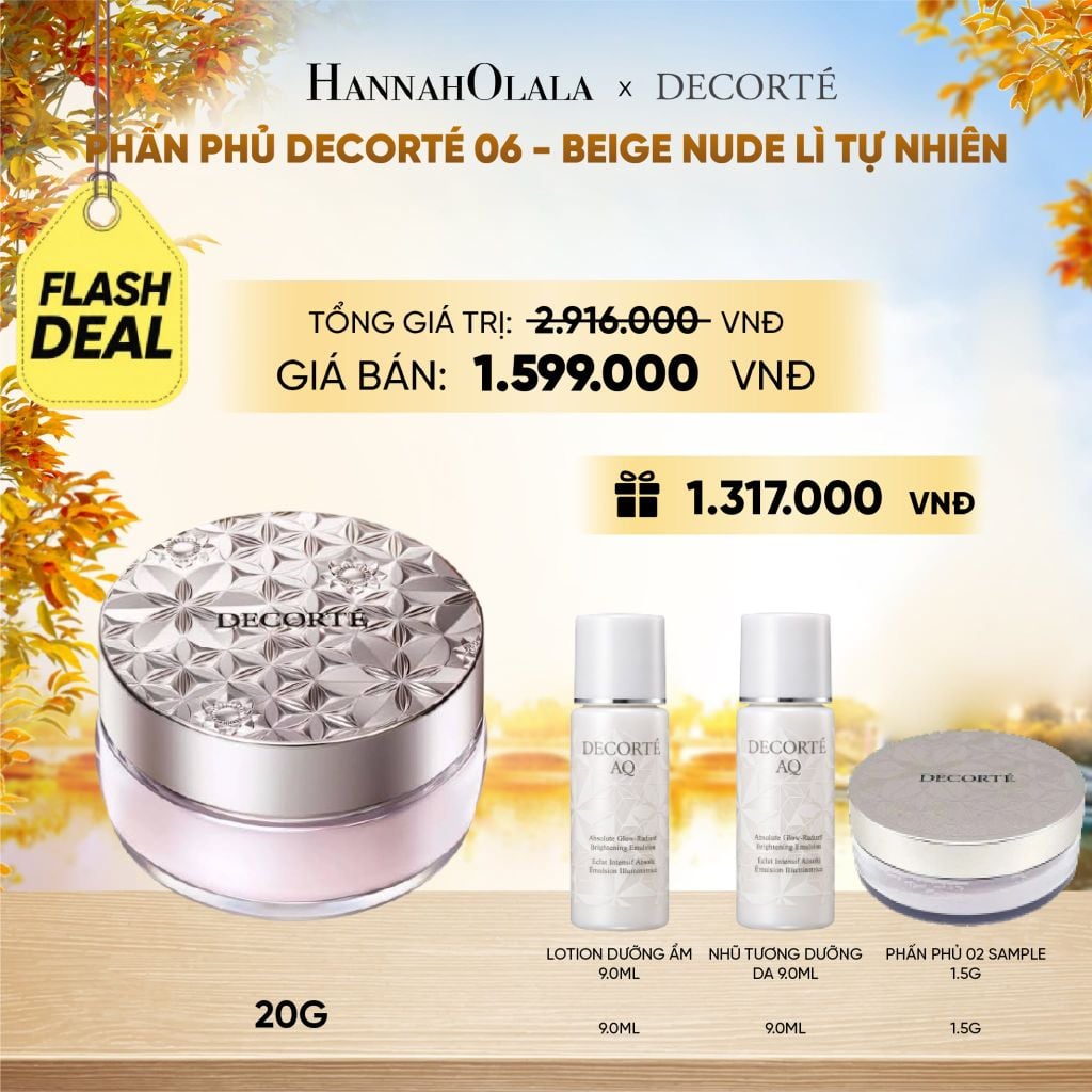  [FLASH DEAL] PHẤN PHỦ DECORTÉ - E1076 