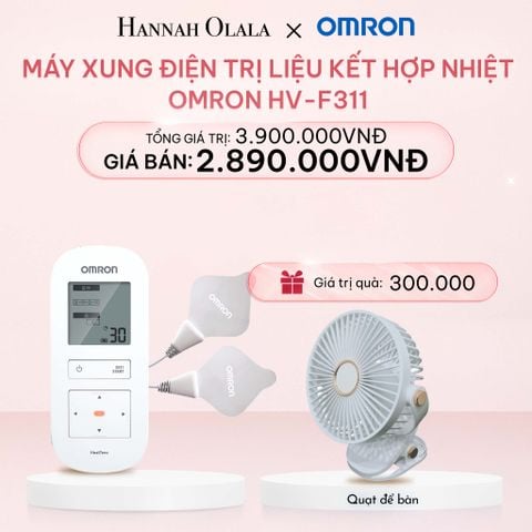  E673_DEAL 7: MÁY XUNG ĐIỆN TRỊ LIỆU KẾT HỢP NHIỆT OMRON HV-F311 