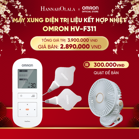  DEAL 5: MÁY XUNG ĐIỆN TRỊ LIỆU KẾT HỢP NHIỆT OMRON HV-F311 