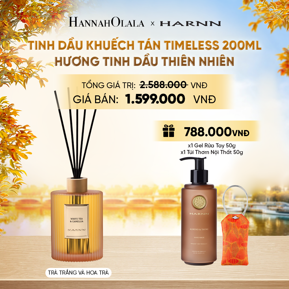  TINH DẦU KHUẾCH TÁN TIMELESS 200ML HƯƠNG TINH DẦU THIÊN NHIÊN NÂNG TẦM KHÔNG GIAN SỐNG 