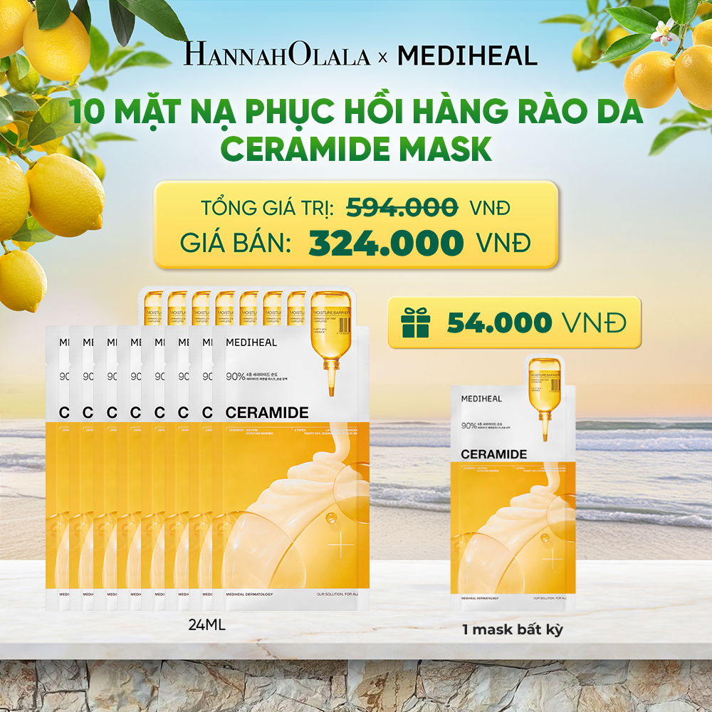  MẶT NẠ ESSENTIAL MASK 24ML (COMBO 10 MIẾNG) BẤT KỲ 