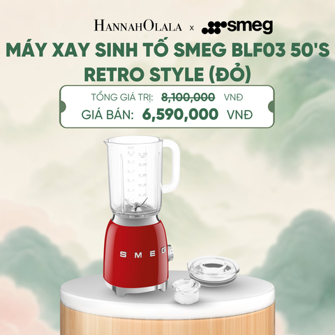  MÁY XAY SINH TỐ SMEG BLF03 50'S RETRO STYLE - A1869 