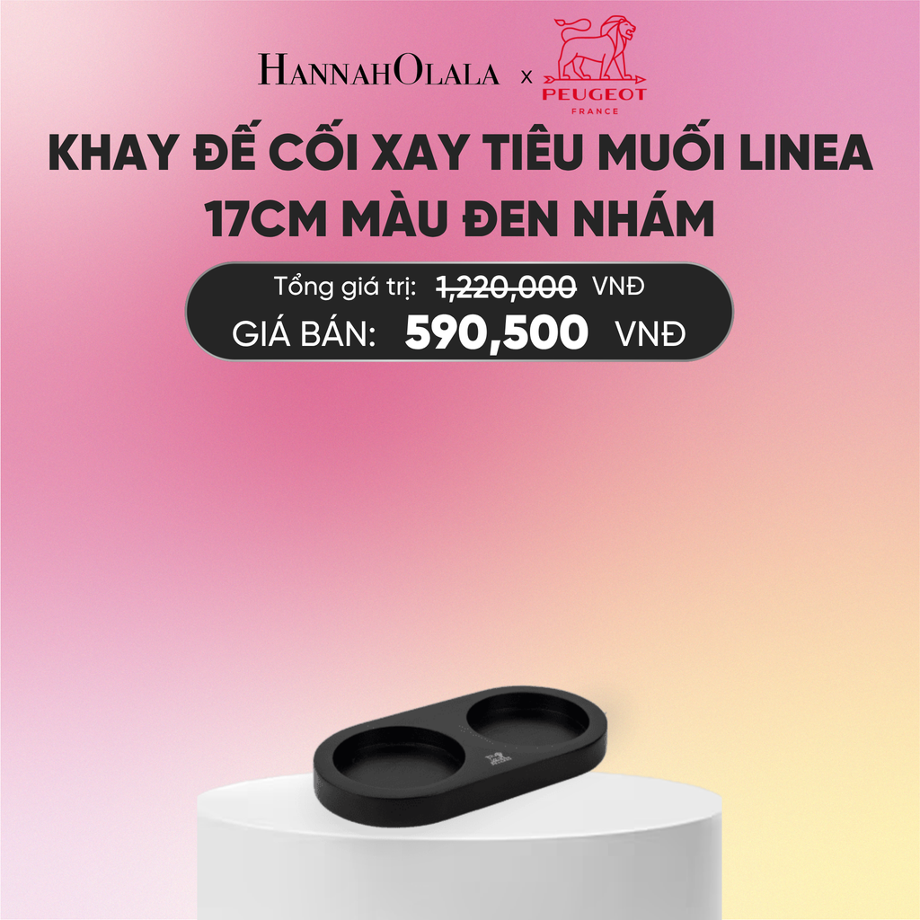  KHAY ĐẾ CỐI XAY TIÊU MUỐI LINEA 