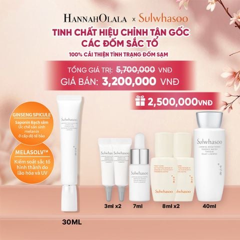  MỚI - TINH CHẤT CHỈNH SẮC DA SULWHASOO LUMIWISE DISCOLORATION CORRECTOR 30ML - A2170 