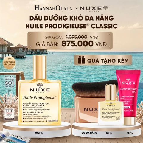  DẦU DƯỠNG KHÔ ĐA NĂNG NUXE HUILE PRODIGIEUSE® 100ML (CHỌN HƯƠNG) 