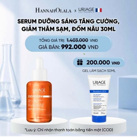  SERUM DƯỠNG SÁNG TĂNG CƯỜNG, GIẢM THÂM SẠM, ĐỐM NÂU DÉPIDERM ANTI-DARK SPOT BRIGHTENING BOOSTER 30ML 