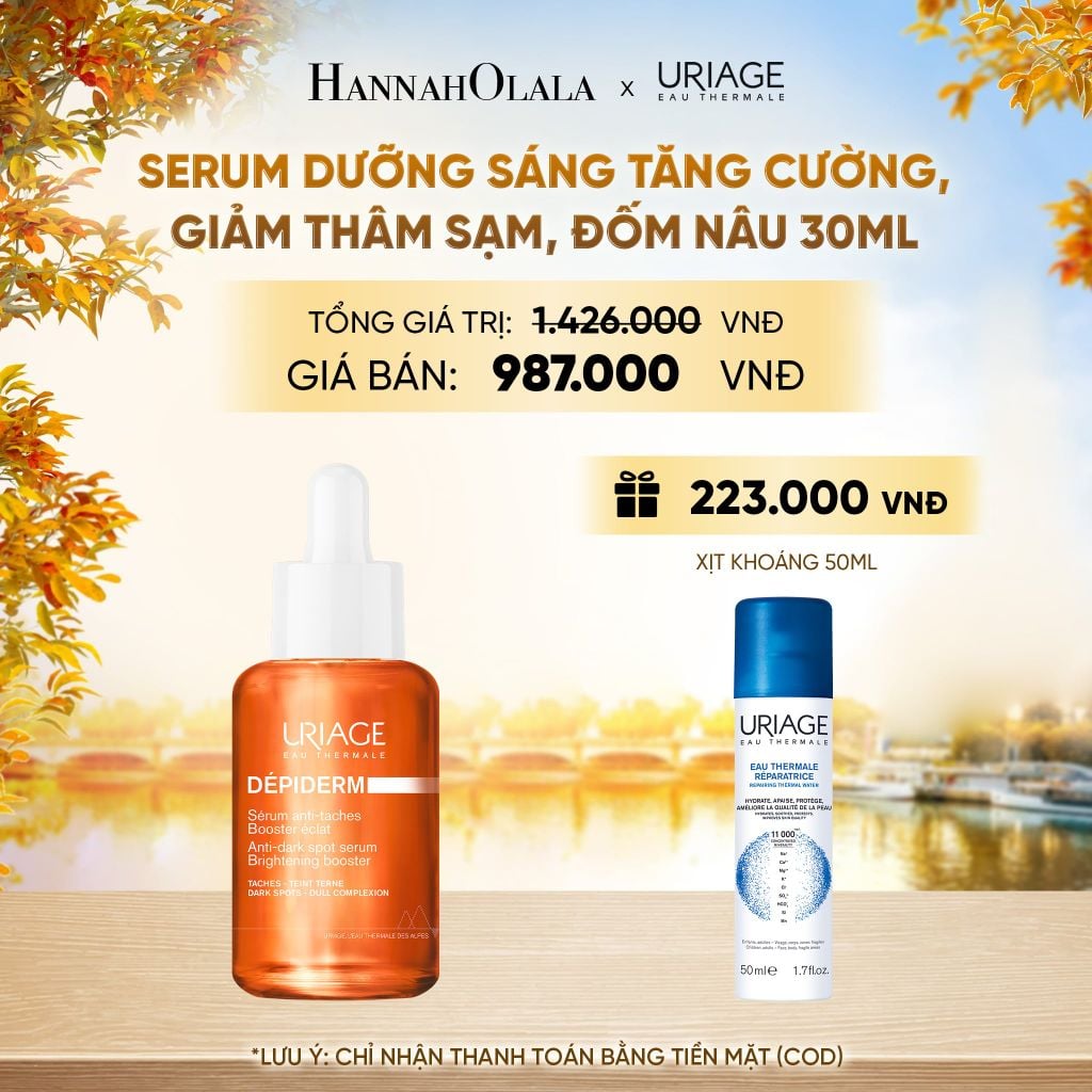  SERUM DƯỠNG SÁNG TĂNG CƯỜNG, GIẢM THÂM SẠM, ĐỐM NÂU DÉPIDERM ANTI-DARK SPOT BRIGHTENING BOOSTER 30ML - E665 