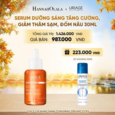  SERUM DƯỠNG SÁNG TĂNG CƯỜNG, GIẢM THÂM SẠM, ĐỐM NÂU DÉPIDERM ANTI-DARK SPOT BRIGHTENING BOOSTER 30ML - E665 