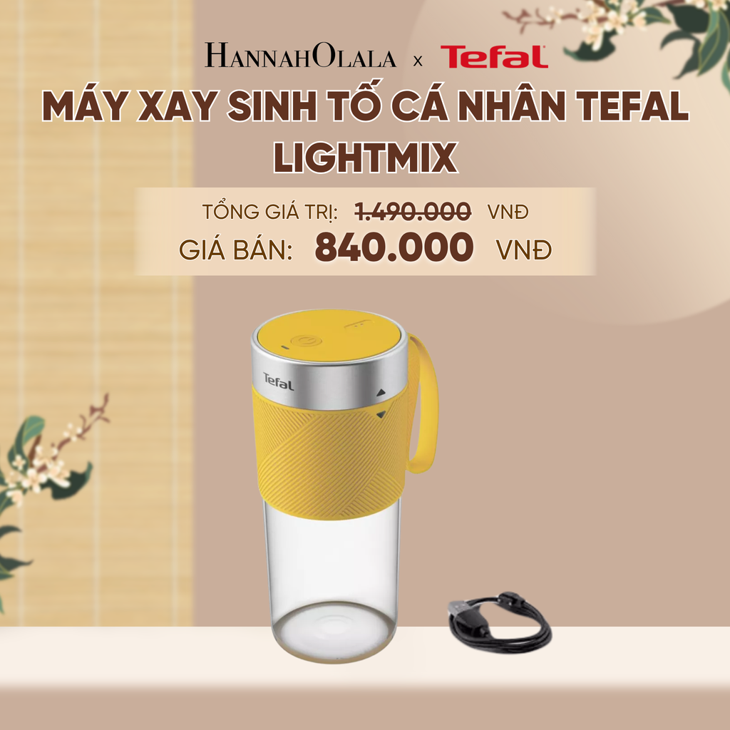 MÁY XAY SINH TỐ CÁ NHÂN TEFAL LIGHTMIX - A637 