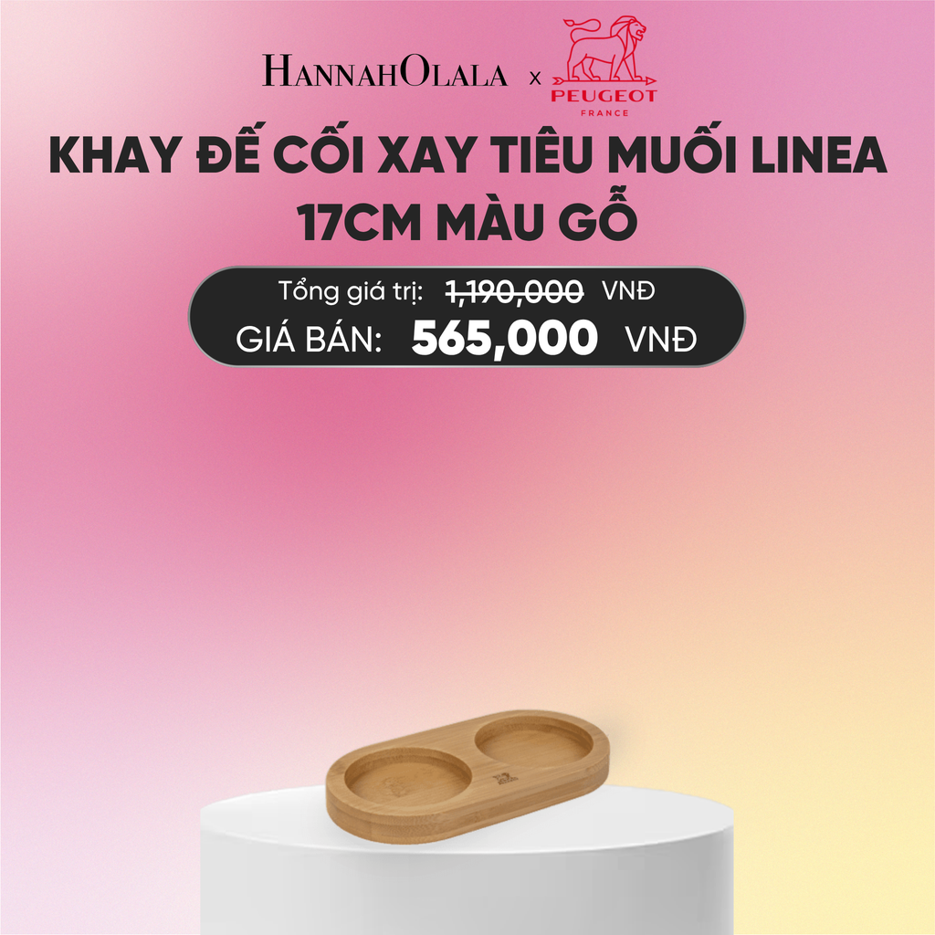  KHAY ĐẾ CỐI XAY TIÊU MUỐI LINEA 