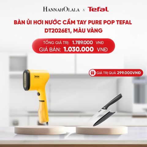 DEAL 4: BÀN ỦI HƠI NƯỚC CẦM TAY PURE POP TEFAL DT2020E1 