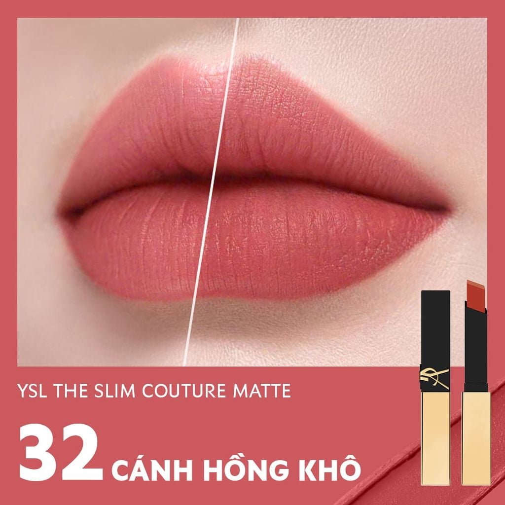  SON LÌ CÓ DƯỠNG YSL THE SLIM COUTURE MATTE_A85 