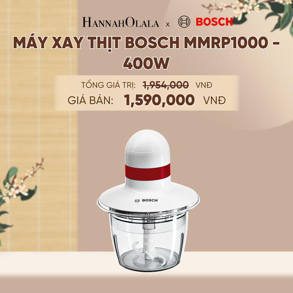  MÁY XAY THỊT BOSCH MMRP1000 - 400W - A1308 
