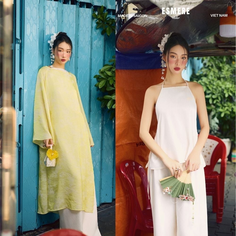  DEAL 4: SET ÁO DÀI 03 MÓN MAI UYỂN 