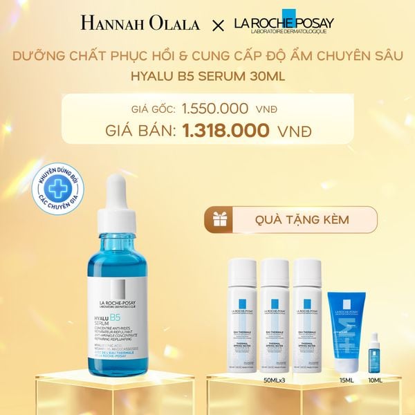  C14_DEAL 8: DƯỠNG CHẤT PHỤC HỒI & CUNG CẤP ĐỘ ẨM CHUYÊN SÂU HYALU B5 SERUM 30ML 