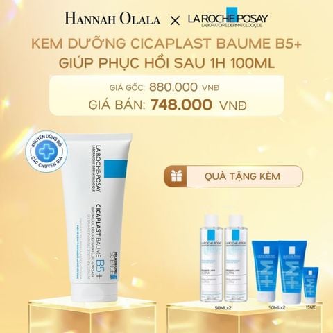  DEAL 7: KEM DƯỠNG CICAPLAST BAUME B5+ GIÚP PHỤC HỒI SAU 1H 100ML 