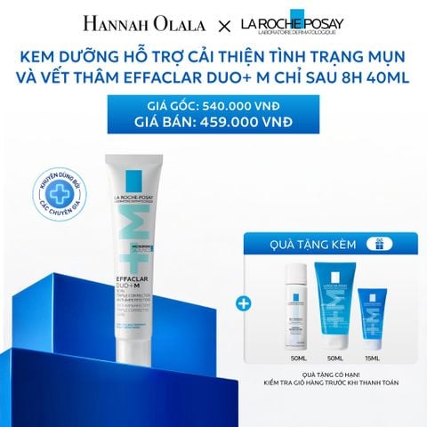  C13_DEAL 6: KEM DƯỠNG HỖ TRỢ CẢI THIỆN TÌNH TRẠNG MỤN VÀ VẾT THÂM EFFACLAR DUO+ M CHỈ SAU 8H 40ML 