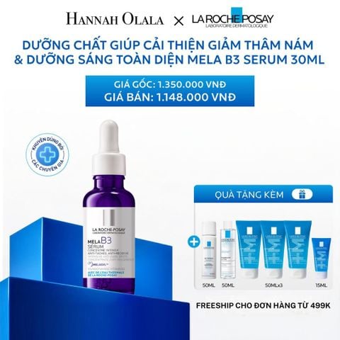  C16_DEAL 9: DƯỠNG CHẤT GIÚP CẢI THIỆN GIẢM THÂM NÁM & DƯỠNG SÁNG TOÀN DIỆN MELA B3 SERUM 30ML 