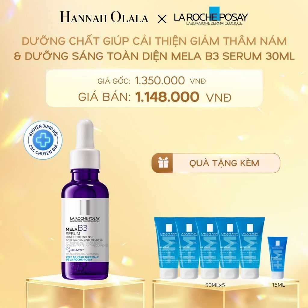  C15_DEAL 9: DƯỠNG CHẤT GIÚP CẢI THIỆN GIẢM THÂM NÁM & DƯỠNG SÁNG TOÀN DIỆN MELA B3 SERUM 30ML 