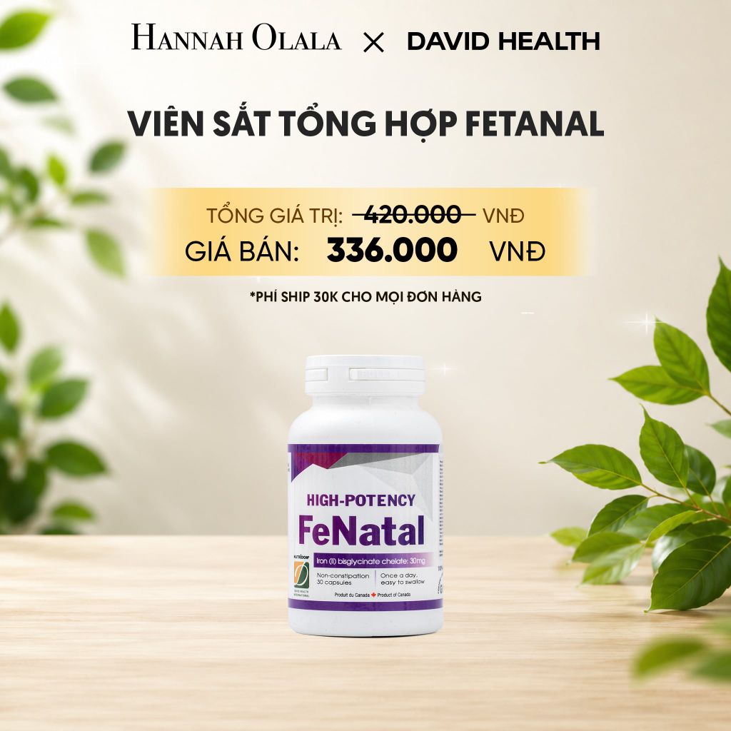  VIÊN SẮT TỔNG HỢP FENATAL (30 VIÊN) 