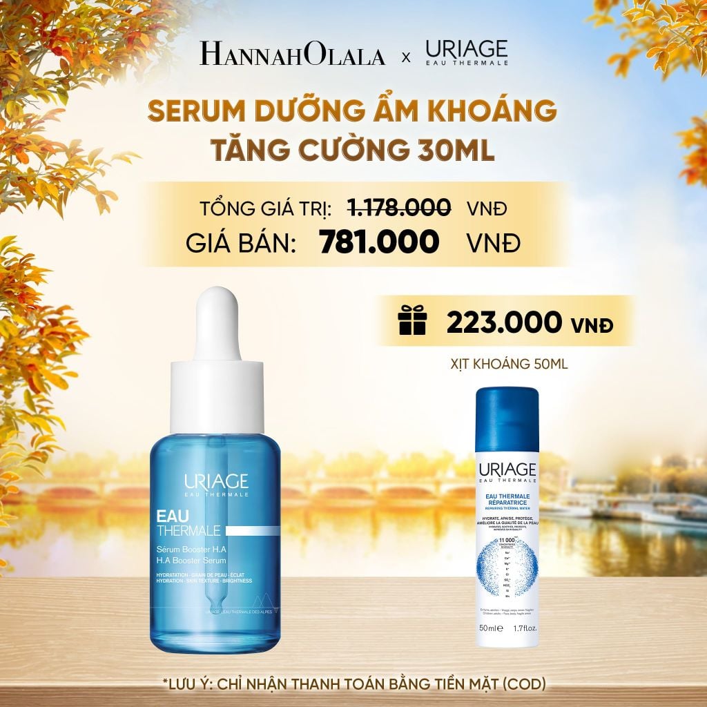  SERUM DƯỠNG ẨM KHOÁNG TĂNG CƯỜNG H.A EAU THERMALE SÉRUM BOOSTER H.A 30ML - E668 