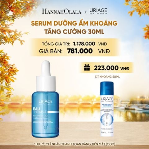  SERUM DƯỠNG ẨM KHOÁNG TĂNG CƯỜNG H.A EAU THERMALE SÉRUM BOOSTER H.A 30ML - E668 