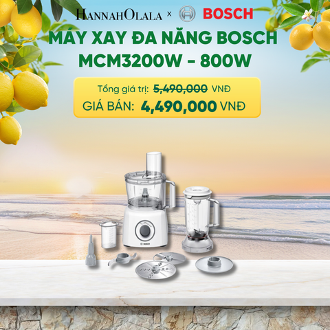  MÁY XAY ĐA NĂNG BOSCH MCM3200W - 800W - A2388 