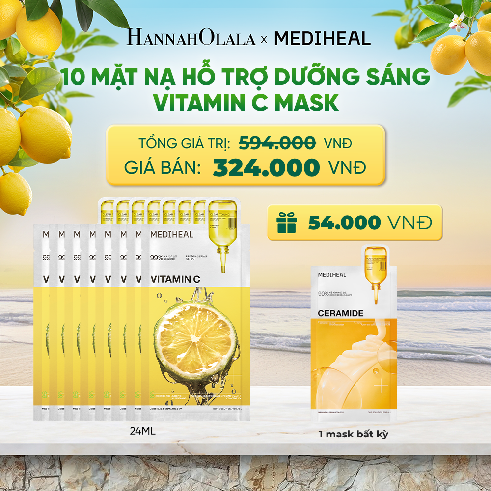  MẶT NẠ ESSENTIAL MASK 24ML (COMBO 10 MIẾNG) BẤT KỲ 