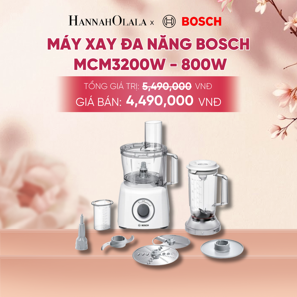  MÁY XAY ĐA NĂNG BOSCH MCM3200W - A1541 