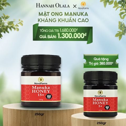  E3_DEAL 3: MẬT ONG MANUKA NOVAFARM – KHÁNG KHUẨN CAO 