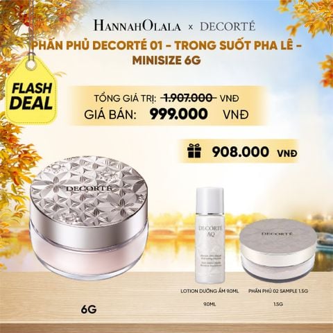  [FLASH DEAL] PHẤN PHỦ DECORTÉ MINISIZE - E1084 