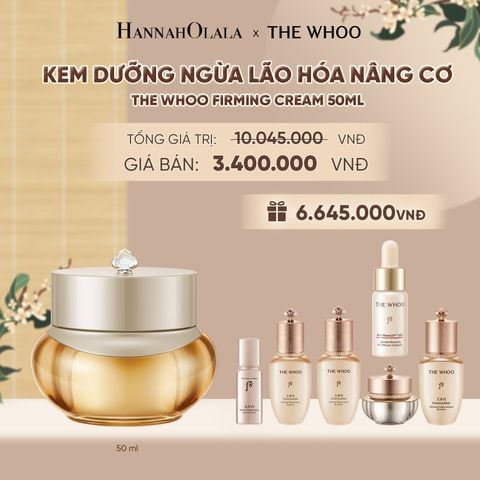  KEM DƯỠNG NGỪA LÃO HÓA NÂNG CƠ THE WHOO FIRMING CREAM 50ML - A103 