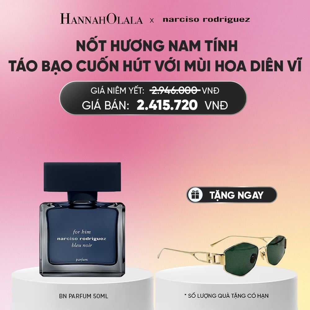  NƯỚC HOA NAM NARCISO RODRIGUEZ FOR HIM BLEU NOIR PARFUM 50ML - DEAL 16.1_A941 