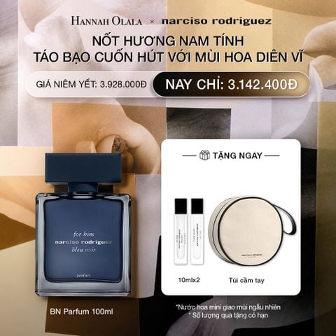  DEAL 17: NƯỚC HOA NAM NARCISO RODRIGUEZ FOR HIM BLEU NOIR PARFUM 100ML 