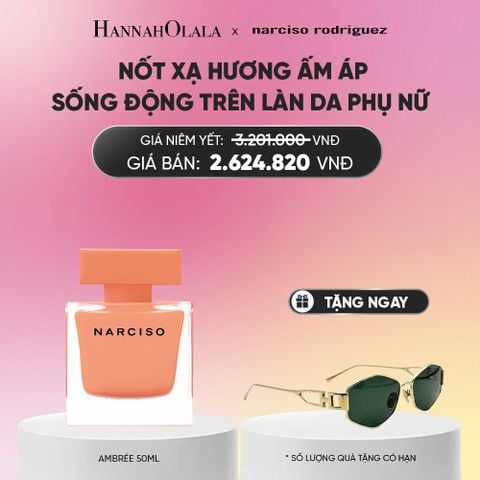  NƯỚC HOA NỮ NARCISO RODRIGUEZ NARCISO EAU DE PARFUM AMBRÉE 50ML - DEAL 14.1_A946 