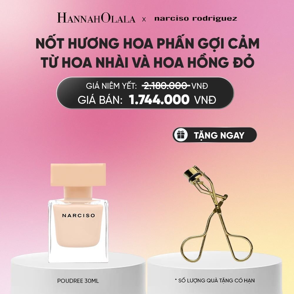  NƯỚC HOA NARCISO RODRIGUEZ NARCISO EAU DE PARFUM POUDREE 30ML - DEAL 10.1_A943 
