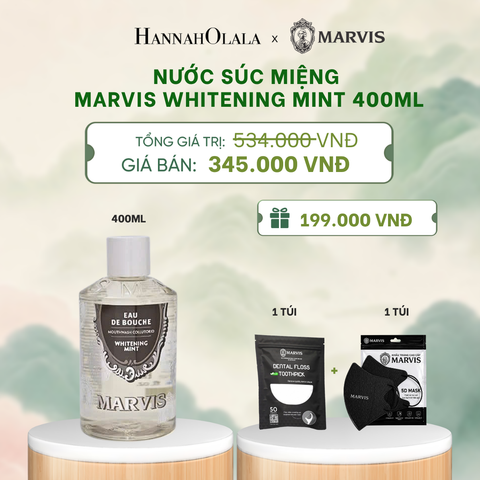  NƯỚC SÚC MIỆNG MARVIS MOUTHWASH 400ML - DEAL 1 - A980 