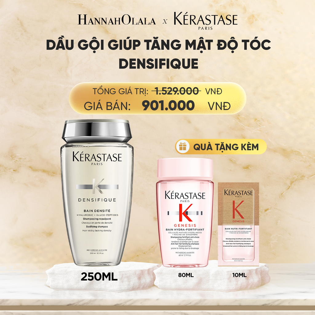  DẦU GỘI KÉRASTASE GIÚP TĂNG MẬT ĐỘ TÁC DÀNH CHO NỮ BAIN DENSITE 250ML 