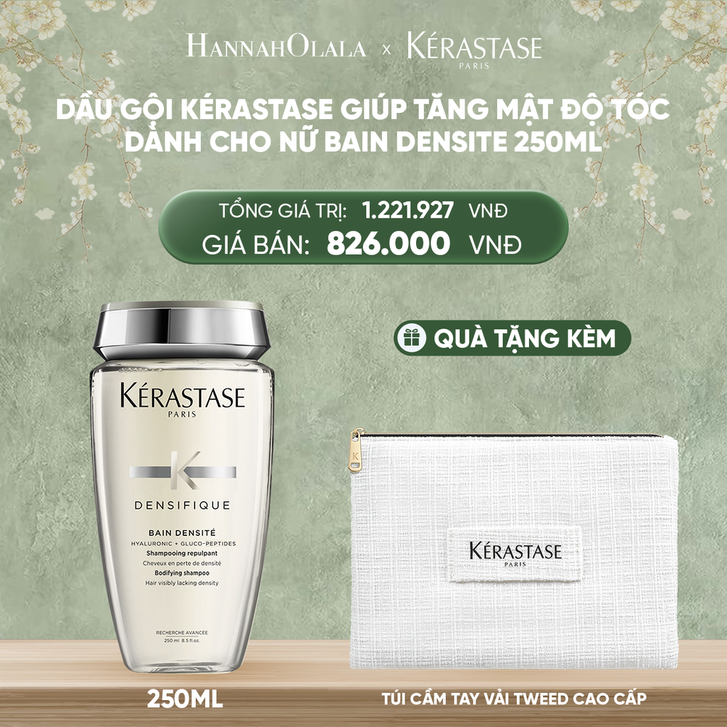  DEAL 7: DẦU GỘI KÉRASTASE GIÚP TĂNG MẬT ĐỘ TÁC DÀNH CHO NỮ BAIN DENSITE 250ML 